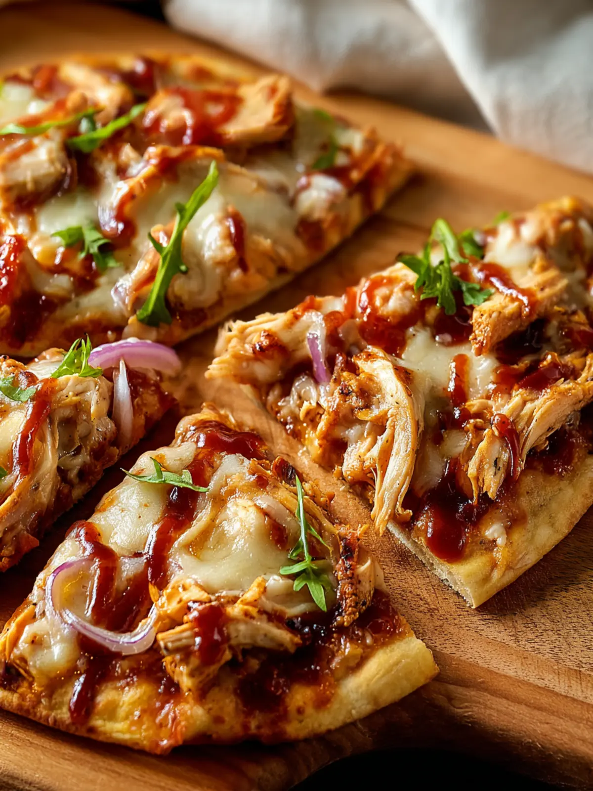 Irresistible BBQ Chicken Flatbread Recipe for Gatherings First Image