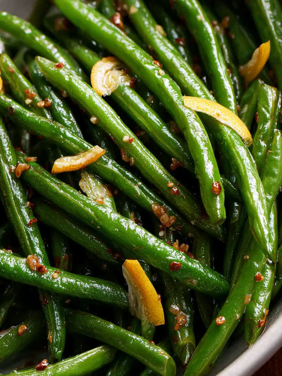 Lemon Garlic Roasted Green Beans: A Zesty Side You’ll Love