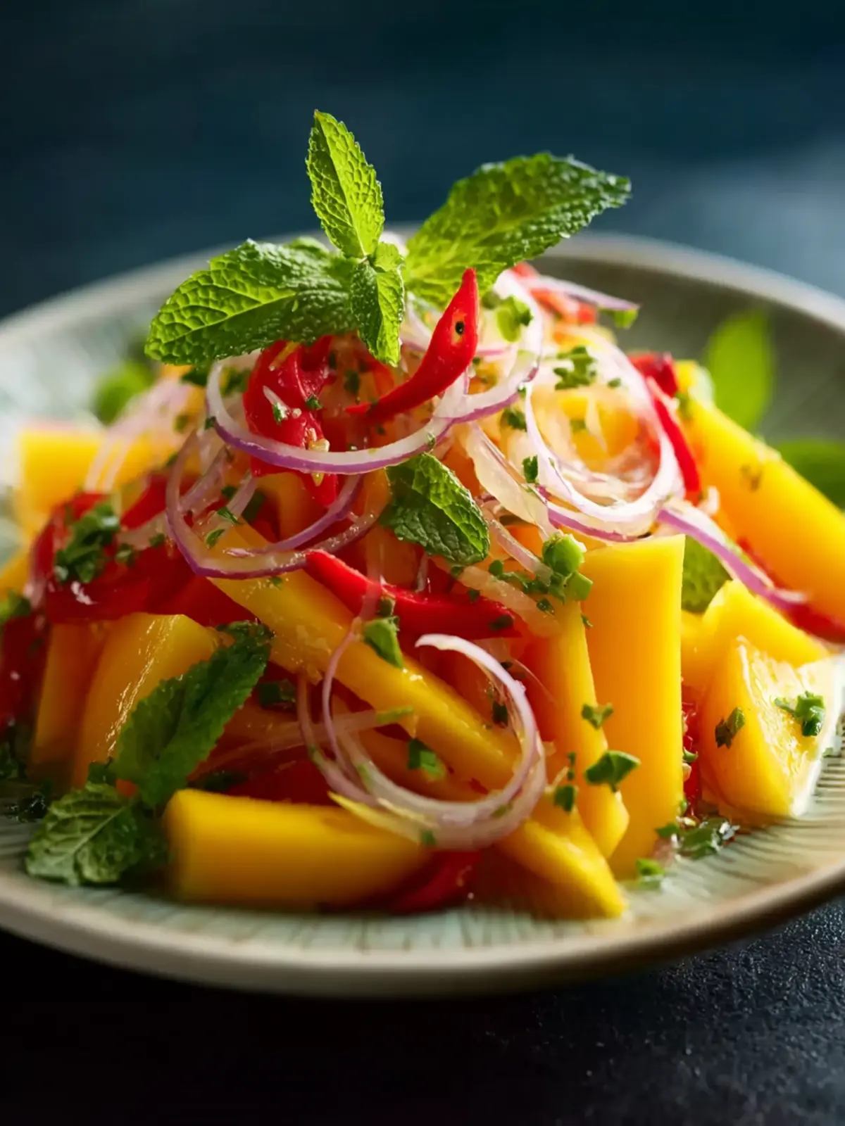 Mango Salad with Lime Dressing First Image