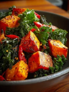 Roasted Sweet Potato & Kale First Image