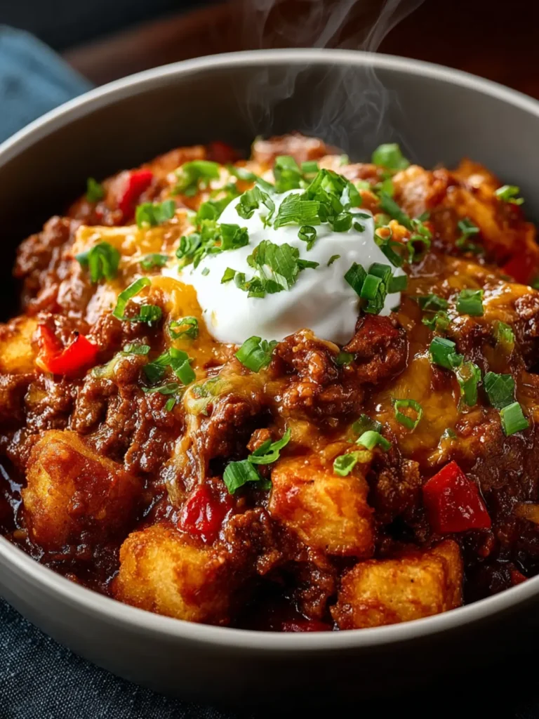 Slow Cooker Cowboy Casserole First Image