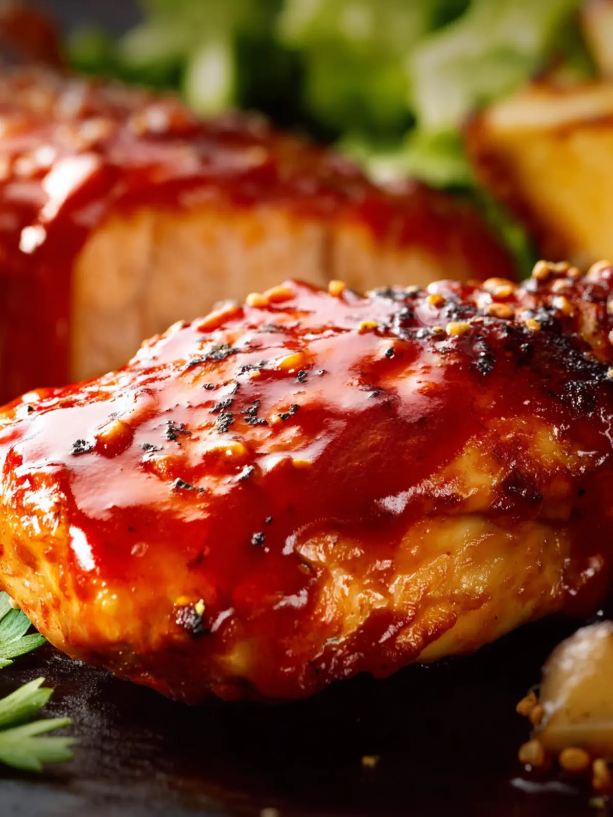 Baked BBQ Chicken First Image