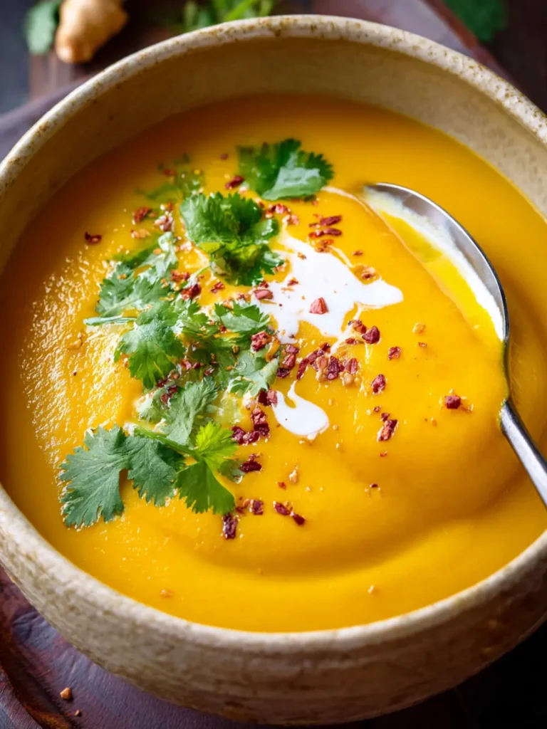 Carrot Ginger Soup First Image