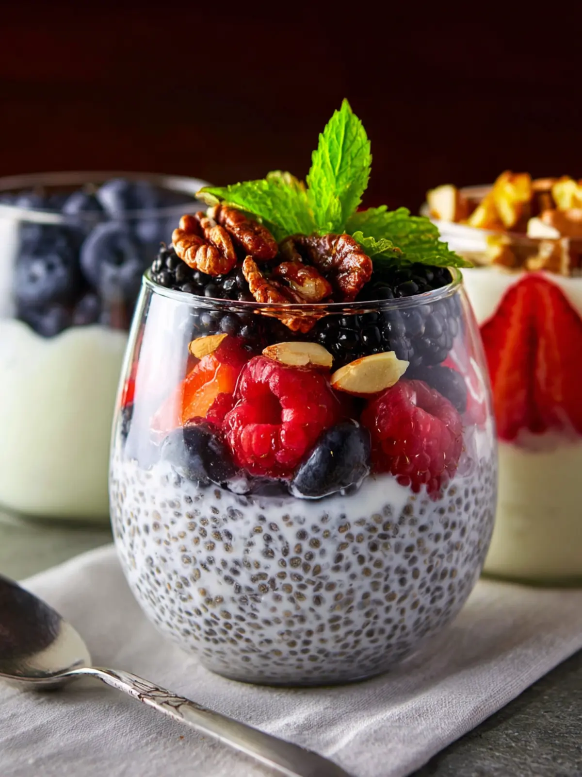 Chia Pudding with Yogurt First Image