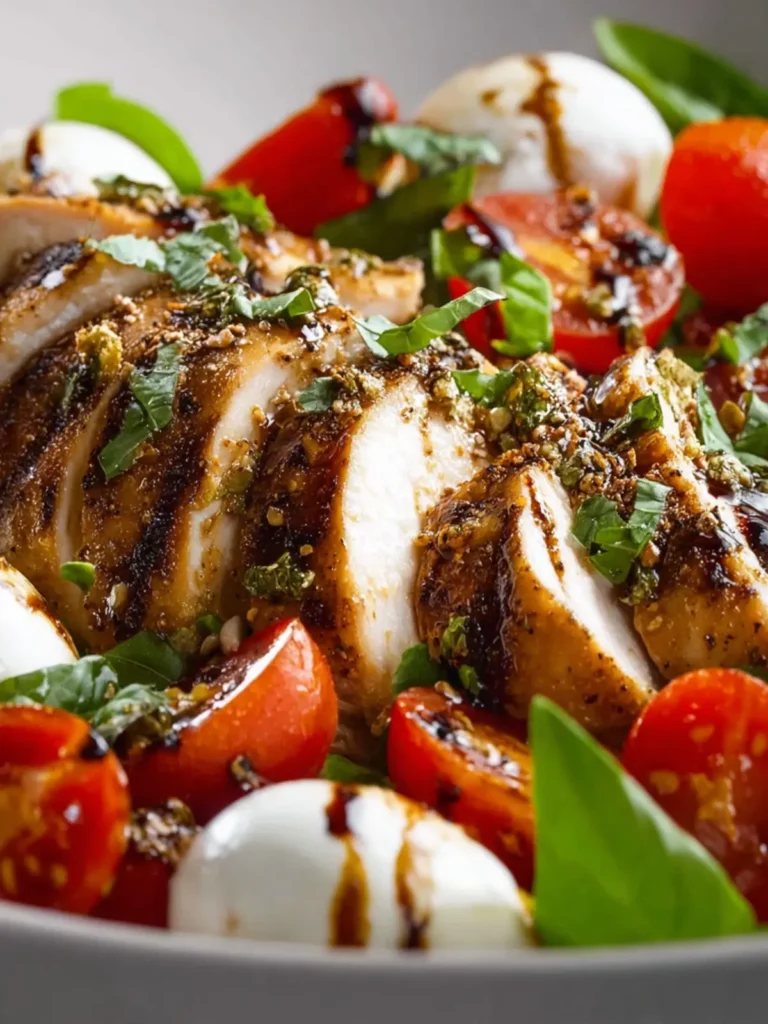 Chicken Caprese Salad First Image