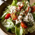 Crab Salad with Popped Quinoa and Tarragon Dressing First Image