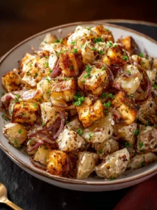 French Onion Roasted Potato Salad First Image