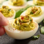 Pesto Deviled Eggs First Image