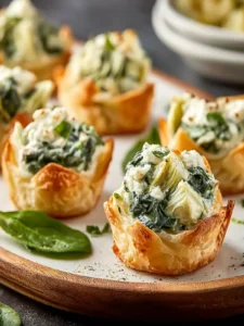 Spinach Artichoke Bites: Creamy Party Pleasers First Image