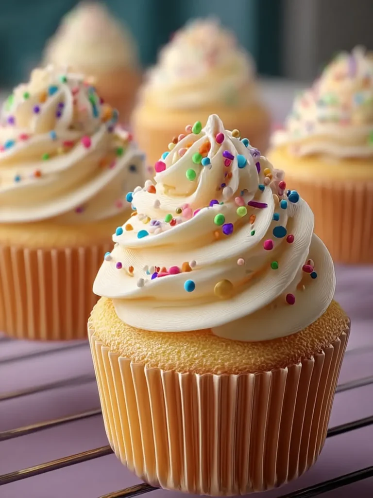 Vanilla Cupcakes First Image