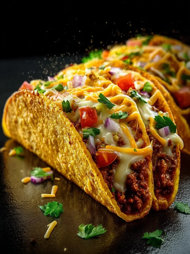 Cheesy Baked Tacos First Image