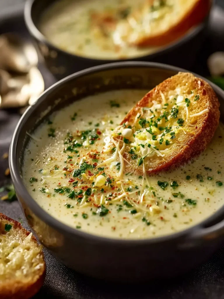 French garlic soup First Image