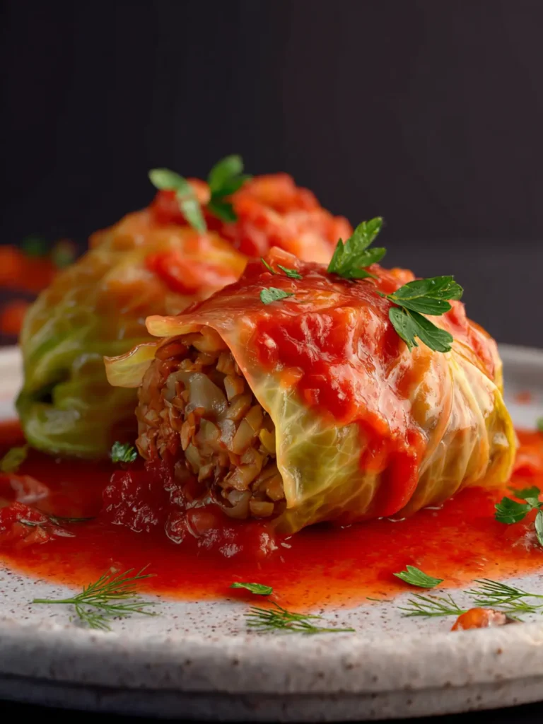 Stuffed Cabbage Rolls First Image