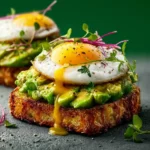 hash brown avocado toast First Image
