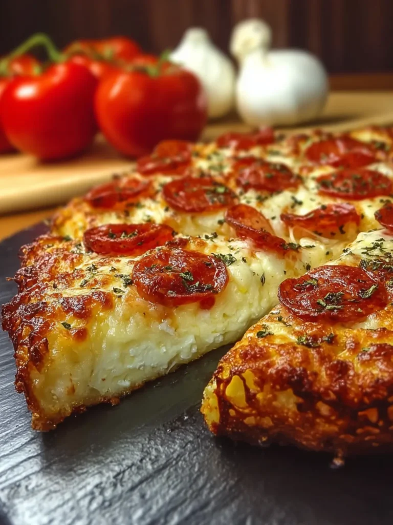 pizza cottage cheese bake First Image