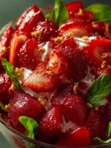 strawberry crackle salad First Image