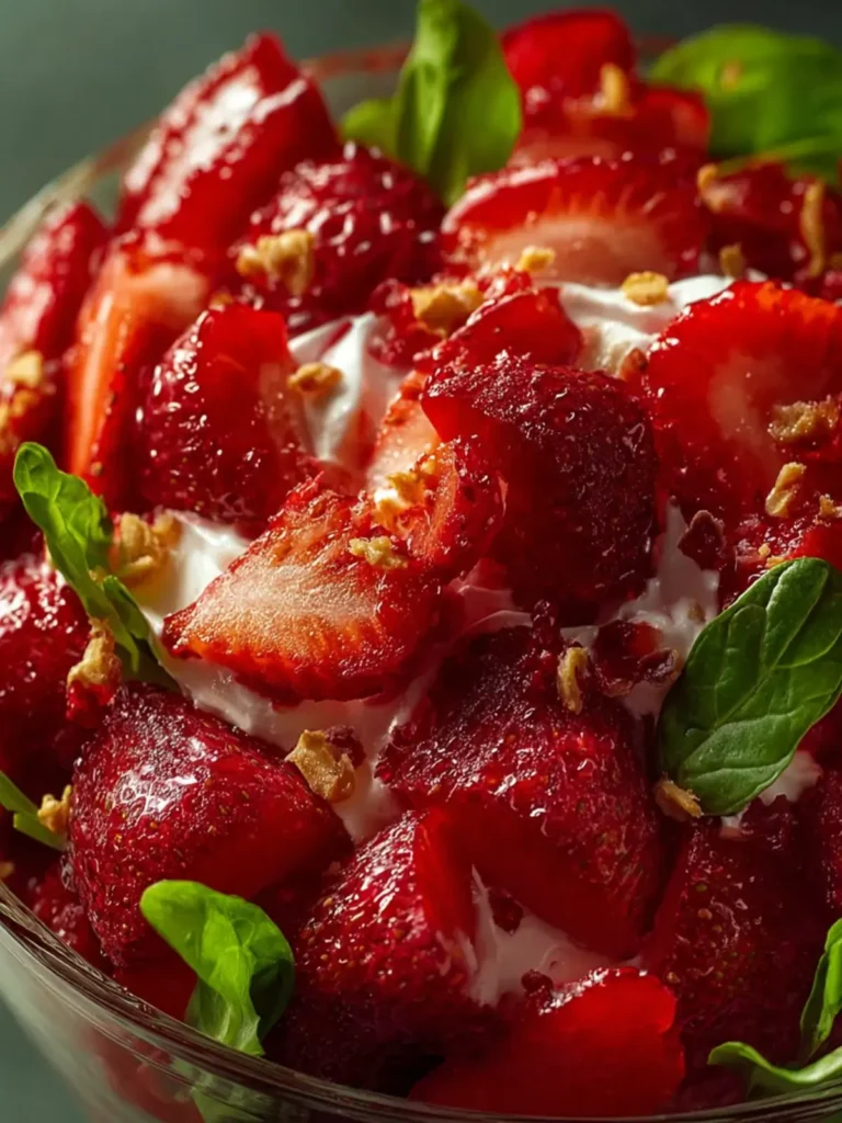 strawberry crackle salad First Image